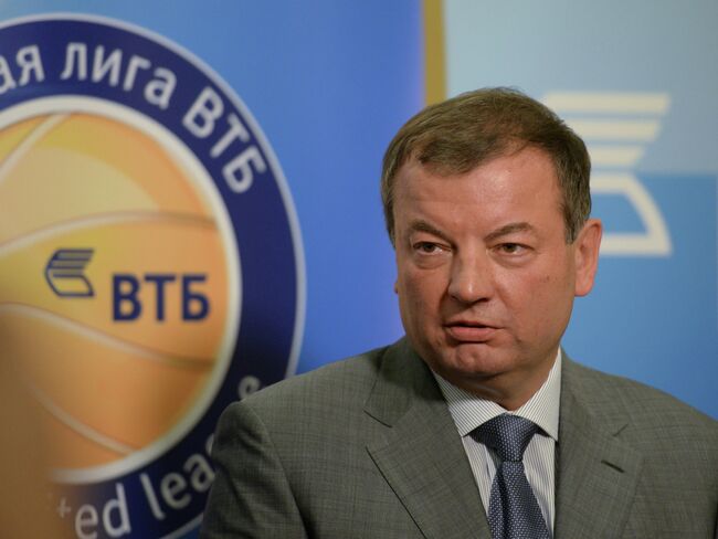 Президент баскетбольной Единой лиги ВТБ Сергей Кущенко