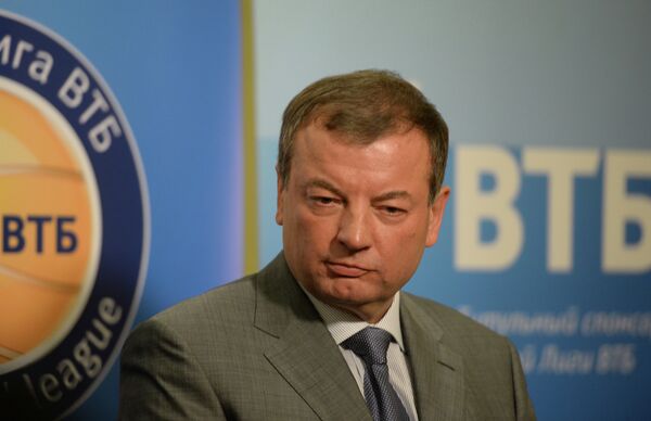 Президент баскетбольной Единой лиги ВТБ Сергей Кущенко
