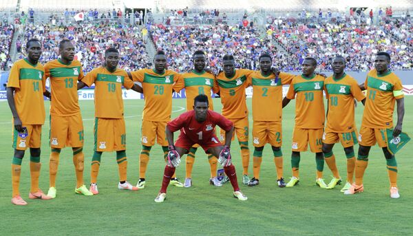 Футболисты сборной Замбии
