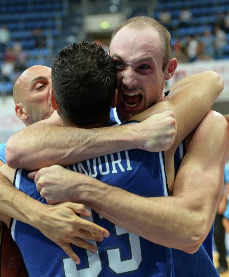 Баскетболисты сборной Италии