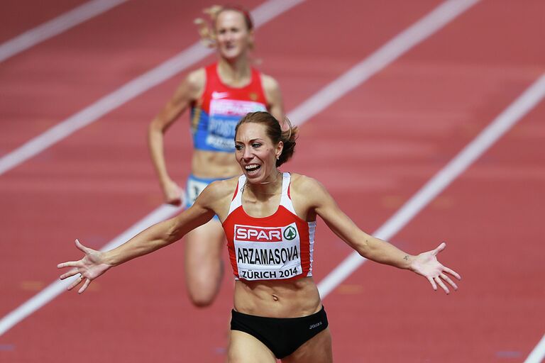 Белорусская бегунья Марина Арзамасова