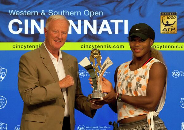 Американка Серена Уильямс стала победительницей теннисного турнира в Цинциннати