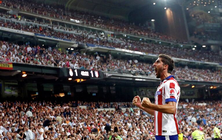 Полузащитник мадридского Атлетико Рауль Гарсия