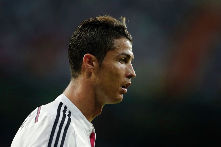 Нападающий мадридского Реала Криштиану Роналду