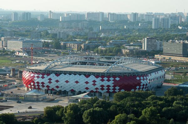 Виды стадиона Открытие Арена в Москве