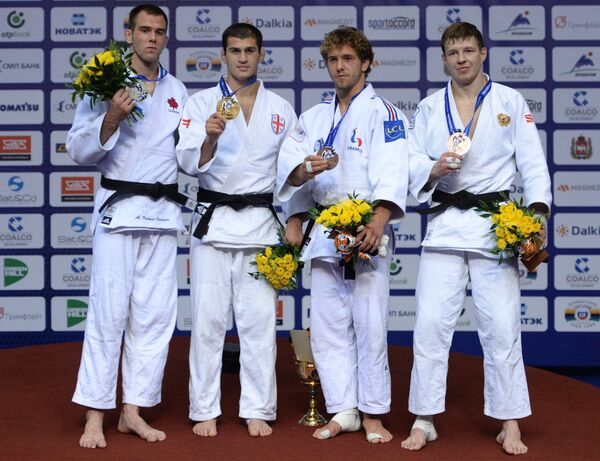 Победители и призеры чемпионата мира по дзюдо в Челябинске в категории до 81 кг