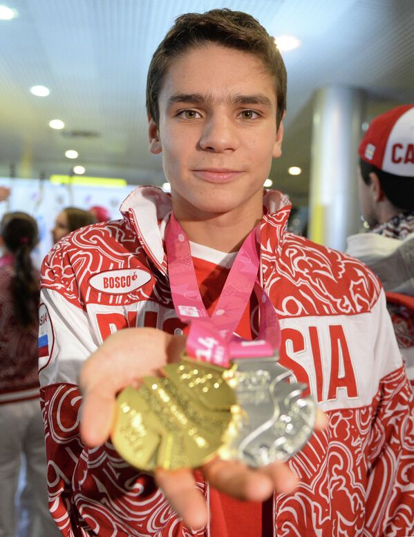 Олимпийский чемпион Евгений Рысов