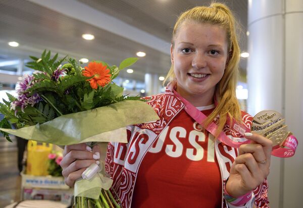 Олимпийска чемпионка Алена Бугакова