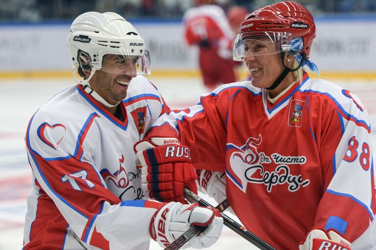 Михаил Абызов и чемпионка мира по боксу Наталья Рогозина