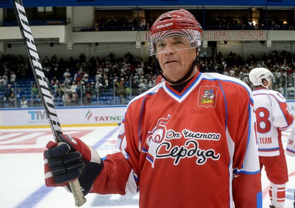 Президент Континентальной хоккейной лиги Александр Медведев