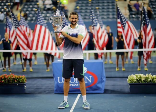 Победитель US Open-2014 Марин Чилич