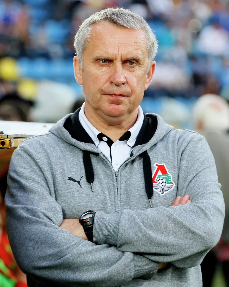 Главный тренер Локомотива Леонид Кучук Главный тренер Локомотива Леонид Кучук