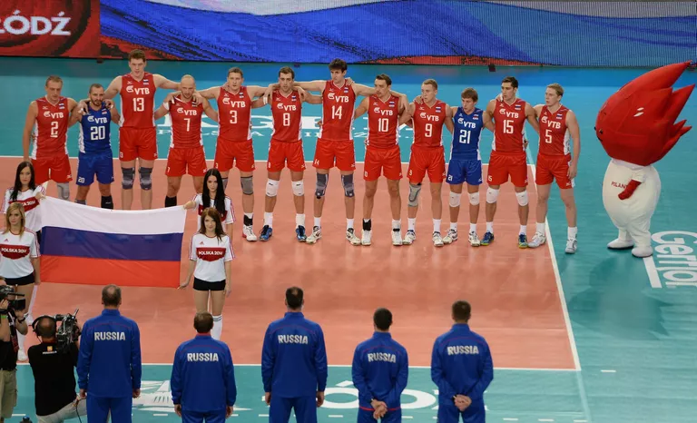 Волейболисты сборной России