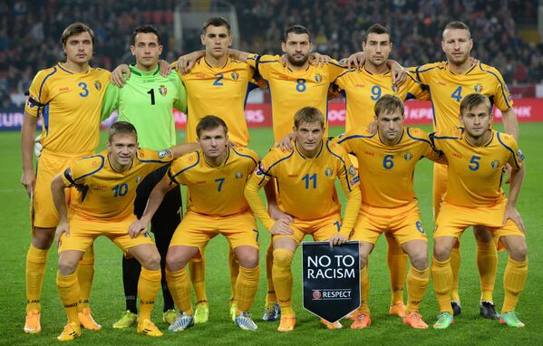 Футболисты сборной Молдавии