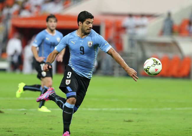Нападающий сборной Уругвая Луис Суарес