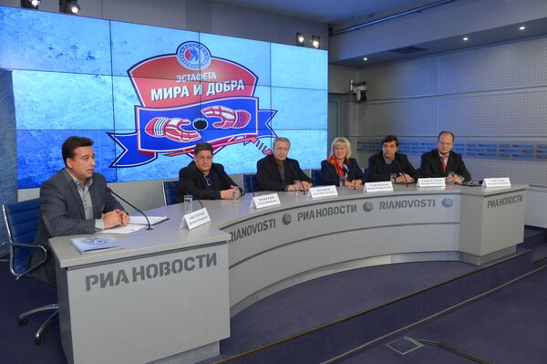 Пресс-конференция с участием исполнительного директора Ночной хоккейной лиги Александра Третьяка