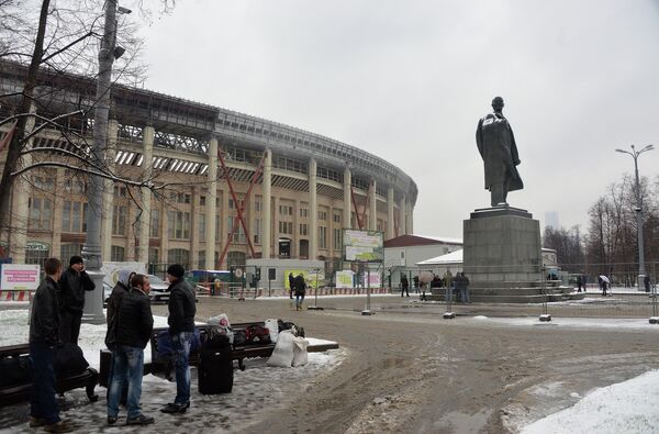 Реконструкция стадиона Лужники в Москве
