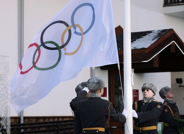 Флаг Международного Олимпийского комитета