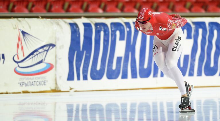 Конькобежный спорт. Сергей Грязцов