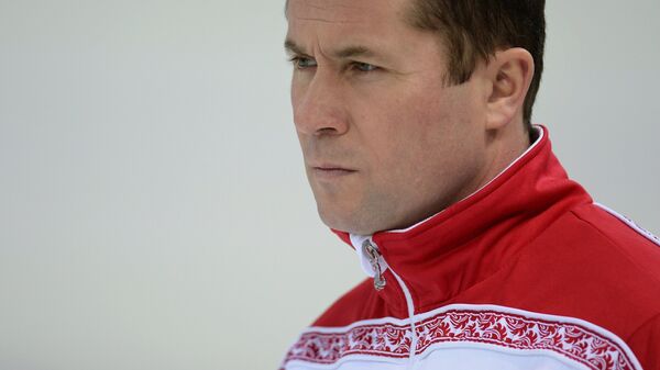 Тренер сборной России по конькобежному спорту Павел Абраткевич