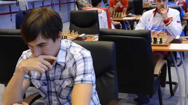 Российский шахматист Дмитрий Андрейкин