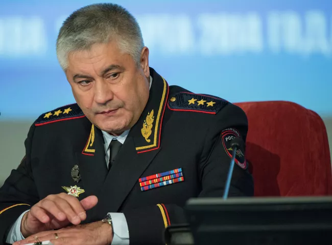 Министр внутренних дел РФ Владимир Колокольцев