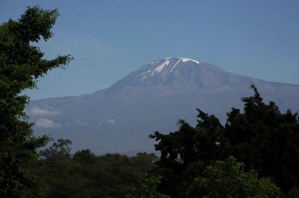 Вершина Килиманджаро – высочайшая точка Африки