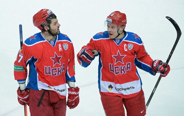 Александр Радулов (слева) и Денис Денисов
