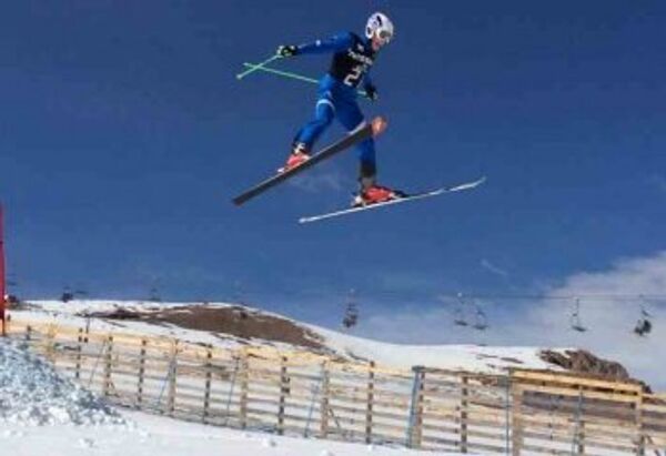 Тренировка сборной России по ски-кроссу