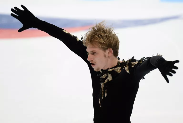 Российский фигурист Сергей Воронов Российский фигурист Сергей Воронов