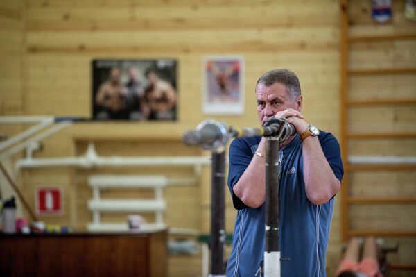 Тренер чемпионки мира по тяжелой атлетике Татьяны Кашириной Владимир Краснов