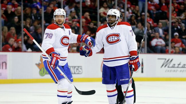 Андрей Марков (слева) и Пи Кей Суббан