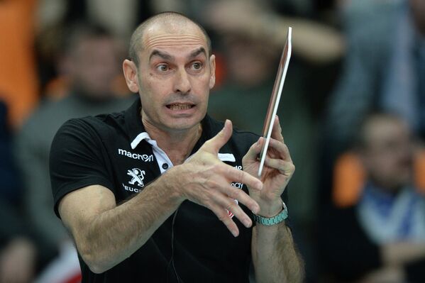Главный тренер ВК Бусто-Арсицио Карло Паризи.