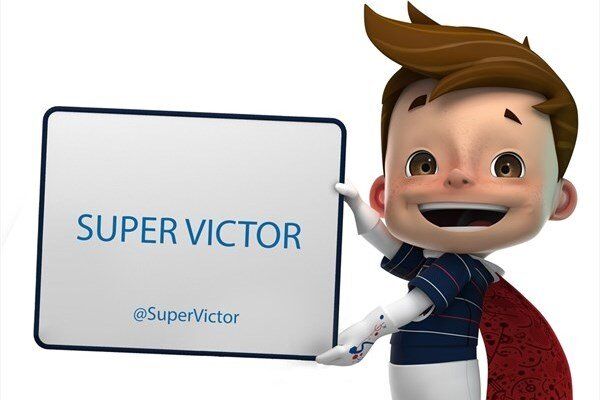 Талисман чемпионата Европы 2016 года по футболу - Супер Виктор (Super Victor)