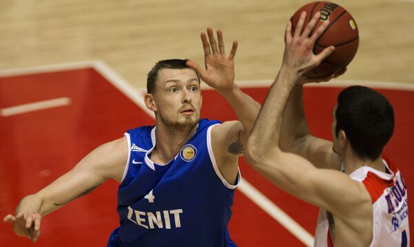 Баскетболист Зенита Иван Лазарев