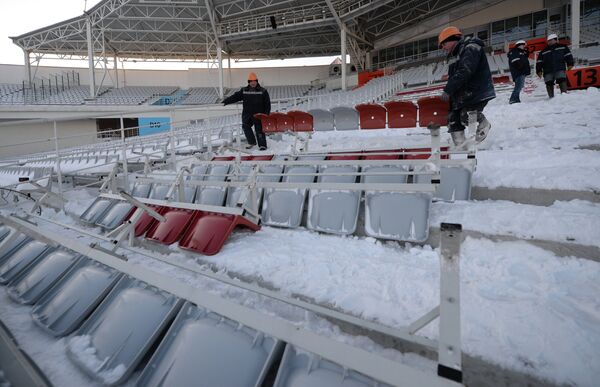 Реконструкция стадиона Центральный в Екатеринбурге