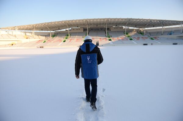 Реконструкция стадиона Центральный в Екатеринбурге