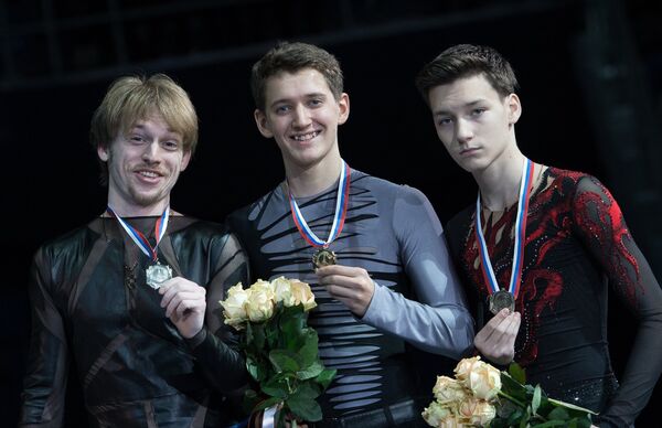 Сергей Воронов, Максим Ковтун, Адьян Питкеев (слева направо)