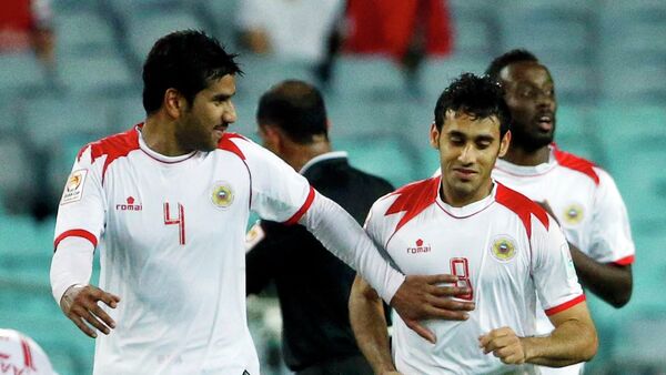 Футболисты сборной Бахрейна Сайед Ахмед и Сайед Дхия