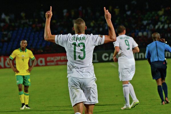 Игрок сборной Алжира Ислам Слимани