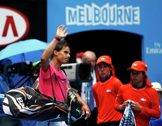 Рафаэль Надаль покидает Australian Open после проигрыша в матче 1/4 финала