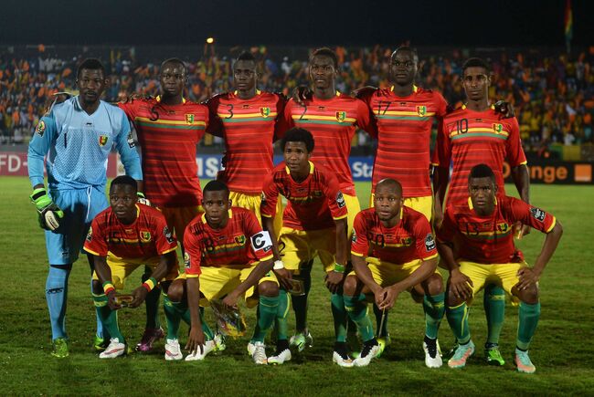 Футболисты сборной Гвинеи