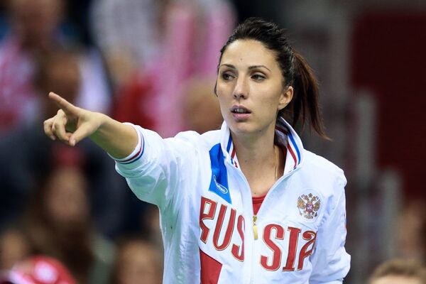 Каптин женской сборной России по теннису Анастасия Мыскина