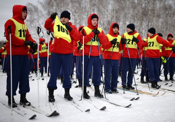 Всероссийская массовая лыжная гонка Лыжня России - 2015