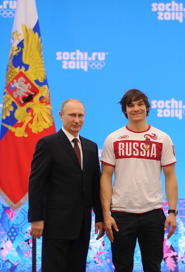Владимир Путин (слева) и Вик Уайлд