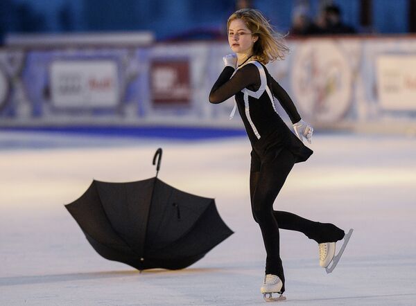 Олимпийская чемпионка Сочи Юлия Липницкая