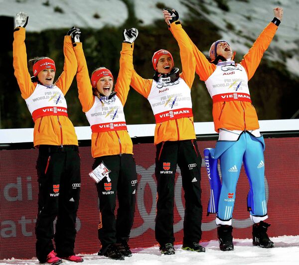 Сборная Германии по прыжкам на лыжах с нормального трамплина. Микст