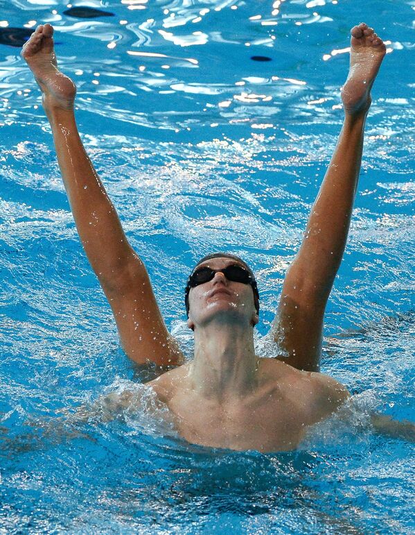 Тренировка сборной России по синхронному плаванию