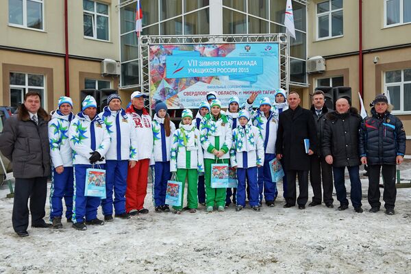 Открытие VII зимней Спартакиады учащихся России 2015 года