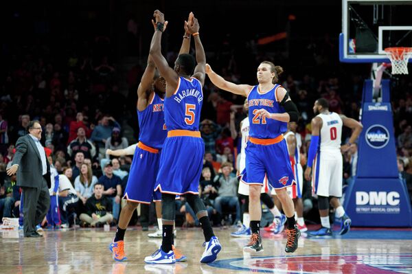 Баскетболисты Нью-Йорк Никс